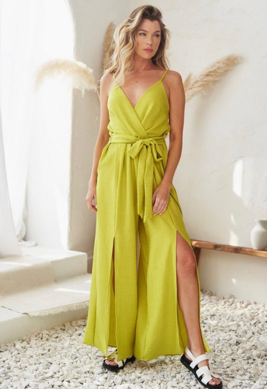 Lime jumpsuit