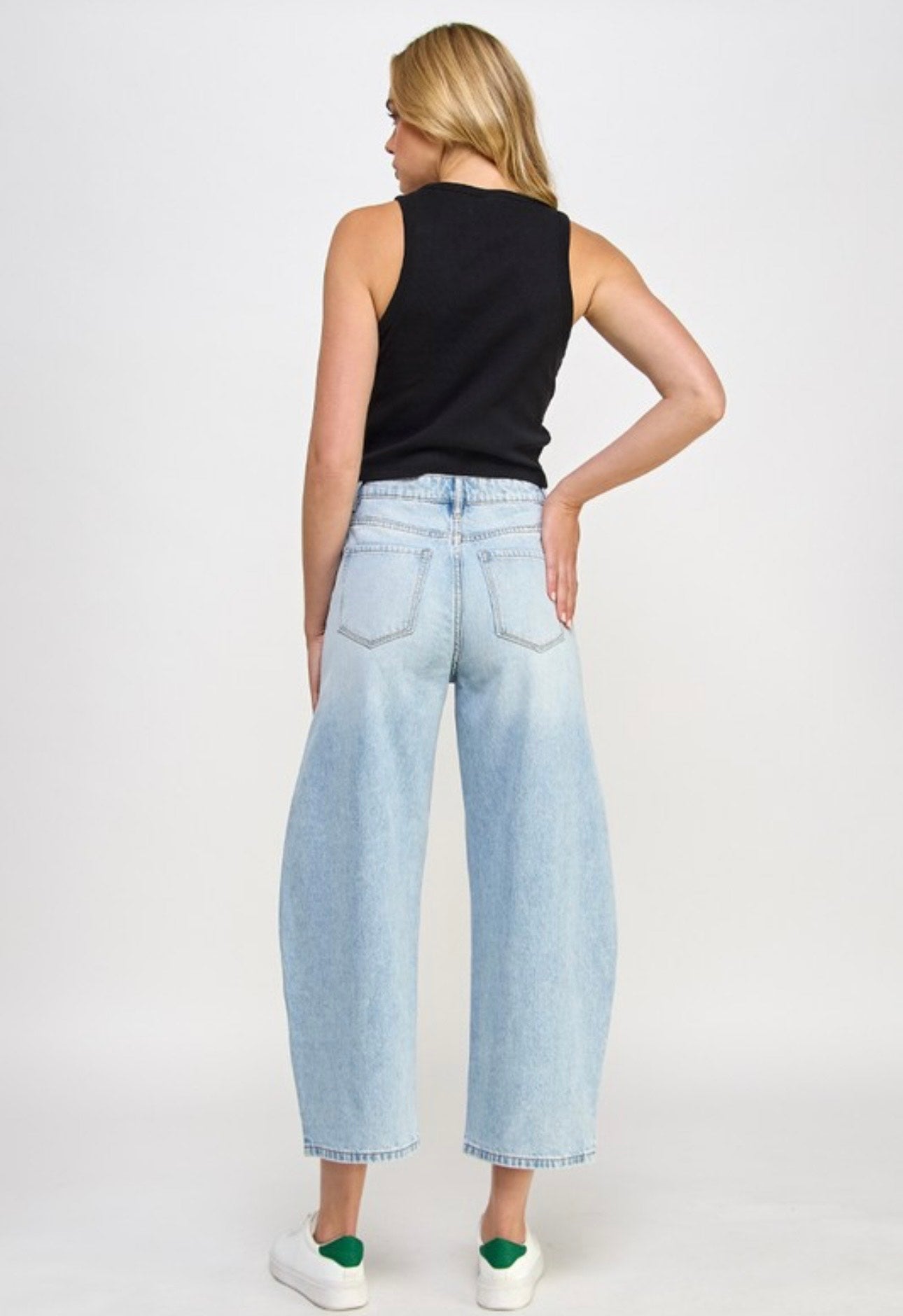 High rise jeans