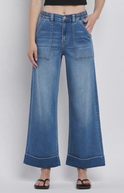 Baggy wide jean