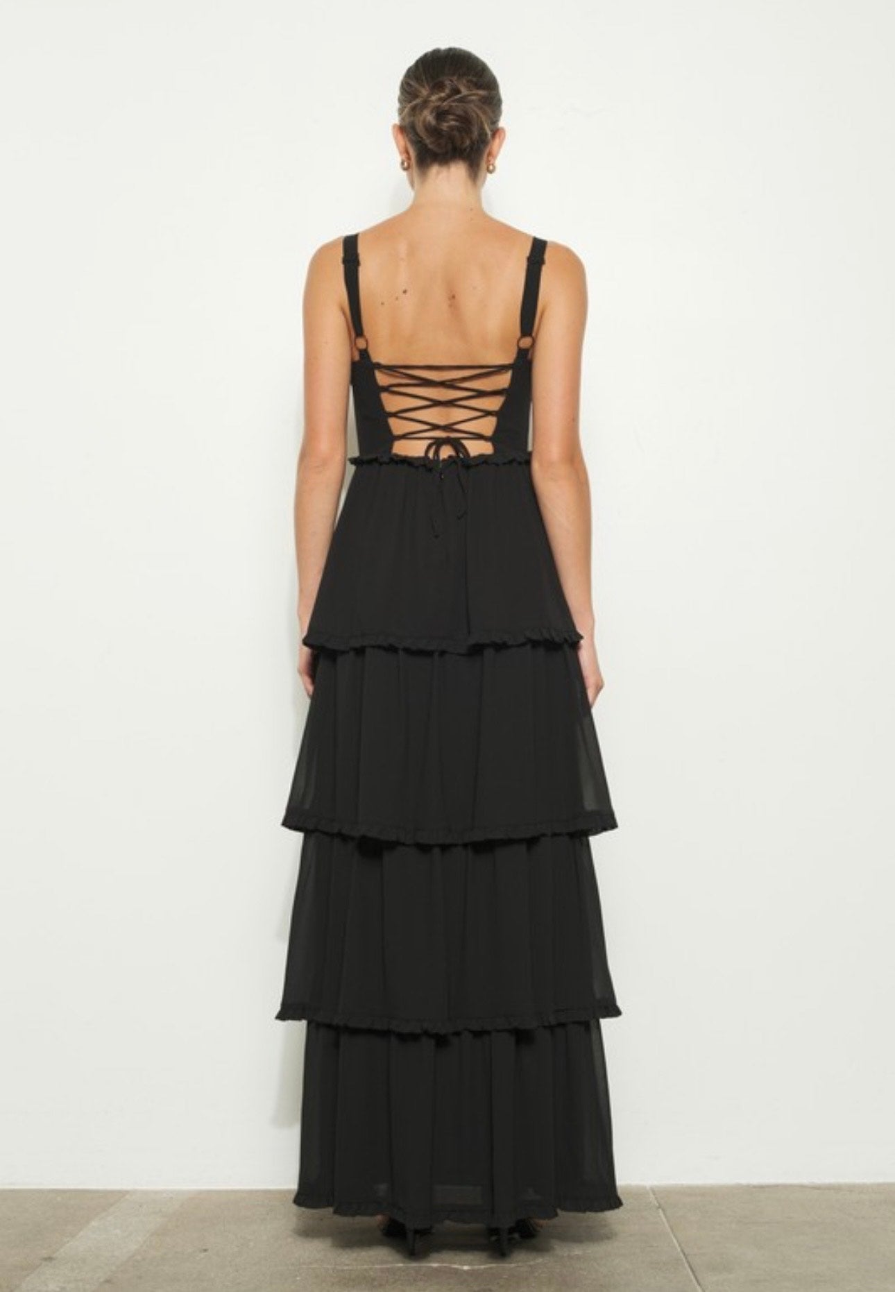 Corset maxi dress