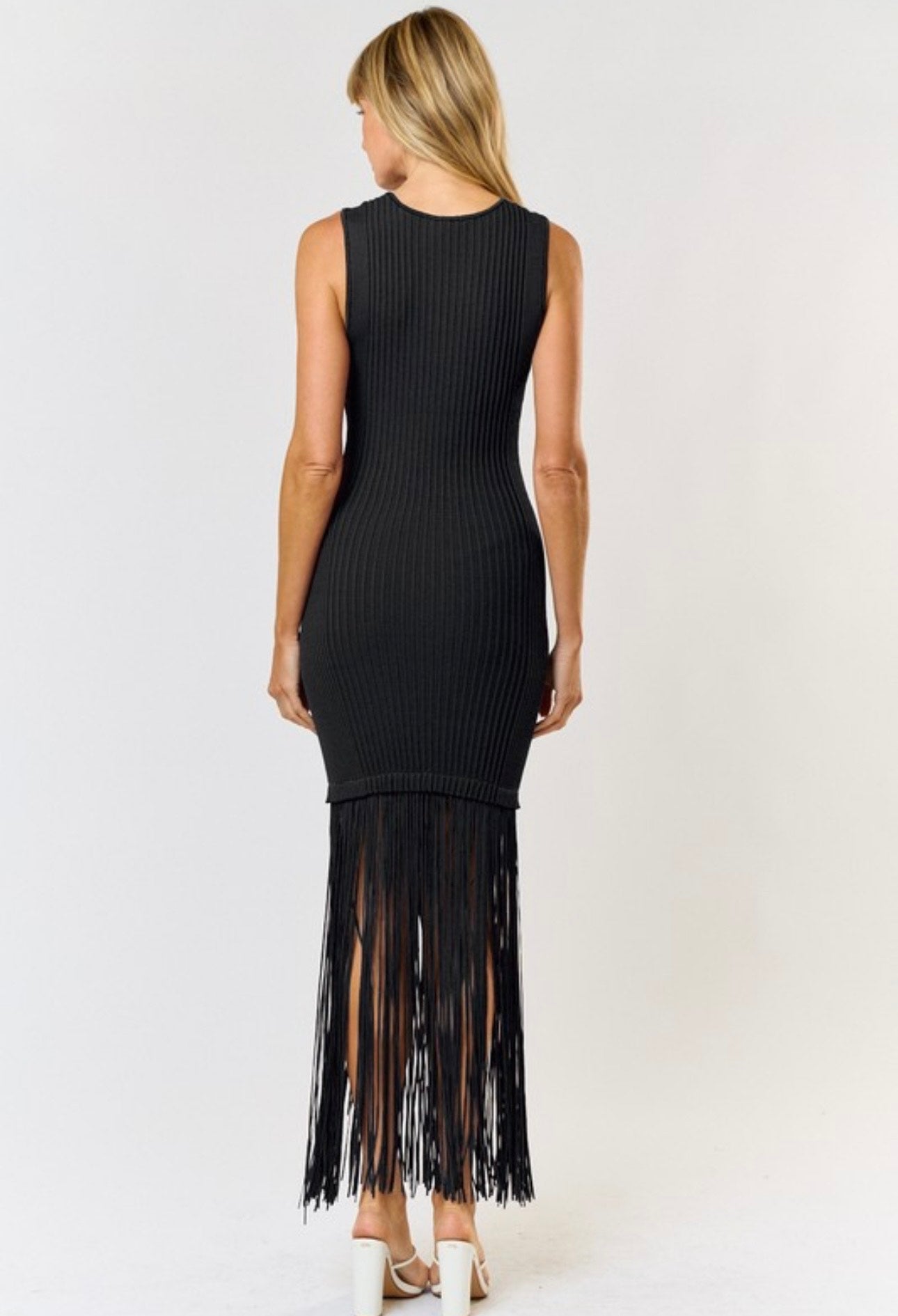 Bottom fringe dress